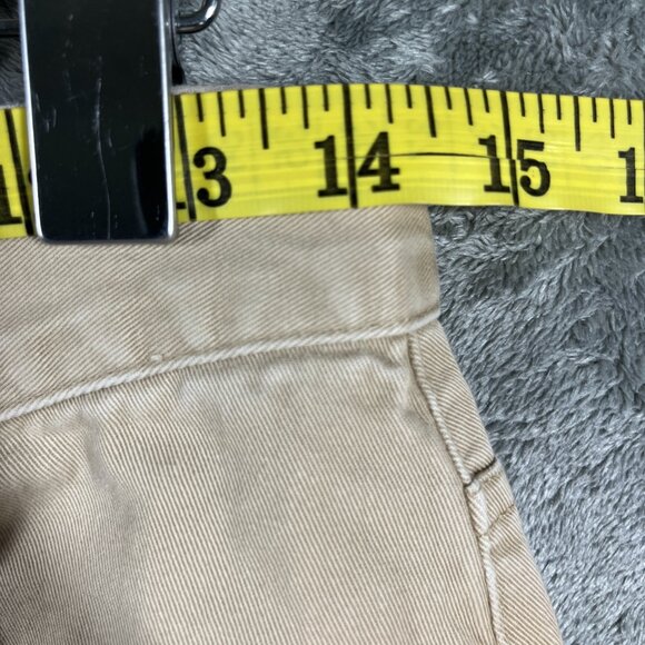 VTG Lauren Ralph Lauren Pants Mens Size 10 Beige Cotton Chino Tapered - Picture 7 of 11